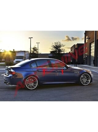 Bmw E90 3 Serisi Krom Cam Çıtası 2005-2011 4Prç Paslanmaz Çelik N11.6012