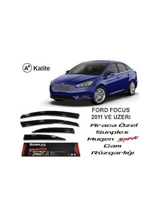 Ford Focus 3-4 Cam Rüzgarlığı Mugen Tip Sunplex