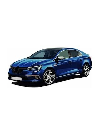 Renault Megane 4 Sedan Cam Çerçevesi Paslanmaz Çelik Krom 12 Prç