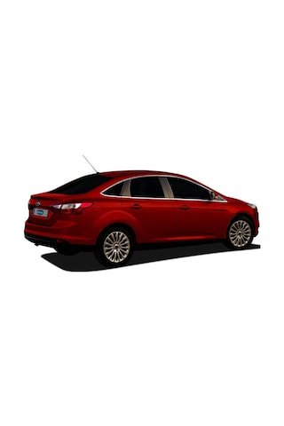 IMG-6635449618746529403.jpg Ford Focus 3 Sedan Krom Cam Çerçevesi 12 Parça 2011-2017 Arası - Görsel 1