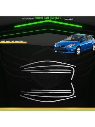 Ford Focus 2 Hb 2005-2010 Araca Özel Cam Çerçevesi Tamtur A+