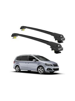 Seat Alhambra 7n 2010-2023 Turtle Air1 Ara Atkı Siyah