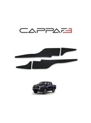 Toyota Hilux 2015-2020 Yıl Aralığı Uyumlu Yarasa Kapı Kaplama 4 Parça