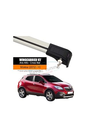 IMG-6701510130601282352.jpg Opel Mokka Port Bagaj Çıtası Tavan Ara Barı 2012- - Görsel 1