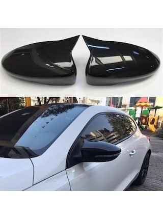 Vw Scirocco Yarasa Ayna Kapağı Batman Piano Black Parlak Siyah