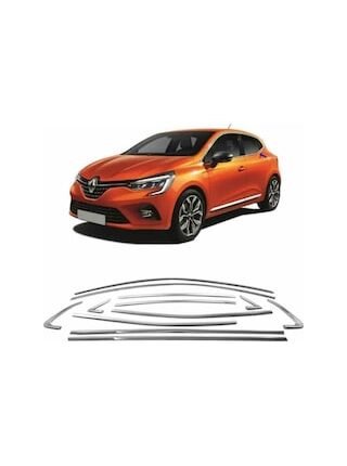 Renault Clio 5 Cam Çerçevesi 12 Parça Krom Komple 2019 Sonrası
