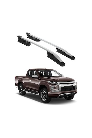 IMG-6876566595876300563.jpg Mitsubishi L200 Mk5 2015-2023 Turtle Falcon Tavan Çıtası Gri - Görsel 1