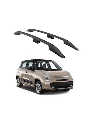 Fiat 500l 2013-2023 Turtle Crown Tavan Çıtası Siyah