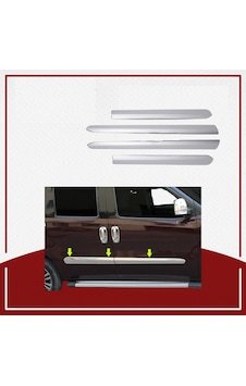 IMG-7058486661947901607.jpg Fiat Doblo Yan Kapı Çıtası 2010- Paslanmaz Çelik 111029 - Görsel 1