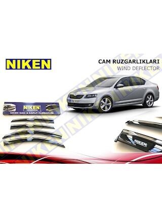 Skoda Octavia Kromlu Cam Rüzgarlığı Niken 2015-2016-2017-2018