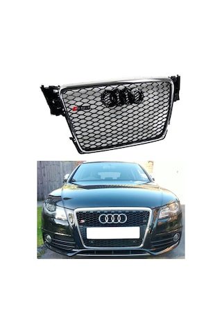 IMG-7110019386952815873.jpg Audi A4 Ön Panjur Izgara Rs4 Model 2008-2011 B8 - Görsel 1