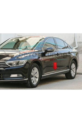 IMG-7129363867389402939.jpg Volkswagen Passat B8 Yan Kapı Çıtası Krom 8 Parça 2015-2016-2017 - Görsel 1