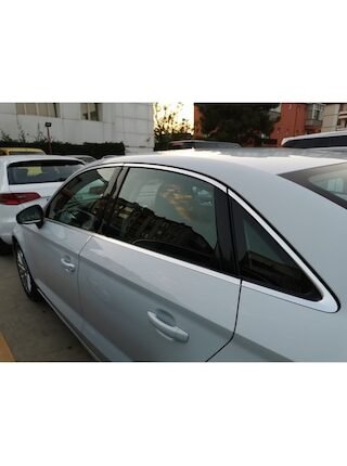Audi A3 Sedan Krom Cam Çerçevesi 2015-2021 12 Parça