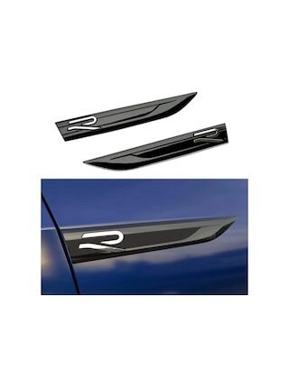 Volkswagen Yeni Golf 8 R-Line Yan Çamurluk Bıçak Logosu Arması