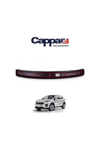 IMG-7270221648852890511.jpg Kia Sportage Arka Tampon Eşiği Koruma Abs Mat Siyah 20 N11.12290 - Görsel 1