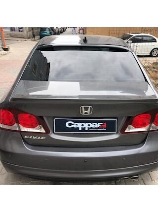 Honda Civic 8 Arka Cam Üstü Spoyler İnce Model Abs 2006-2012