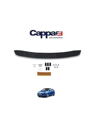 Hyundai I20 Ön Kaput Koruyucu Rüzgarlık 4Mm Akrilik Abs