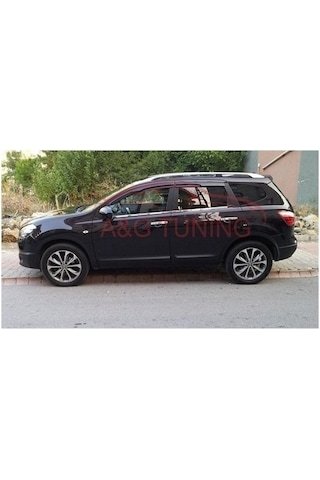 IMG-7355457279256634379.jpg Nissan Qashqai +2 Krom Cam Çıtası 2010-2013 4Prç Paslanmaz Çelik N11.4745 - Görsel 1