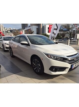 Honda Civic Fc5 Cam Rüzgarlığı Kromlu 2016-2017-2018-2019