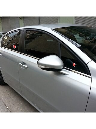 Peugeot 508 Krom Cam Çıtası Paslanmaz Çelik 2011 Ve Üzeri