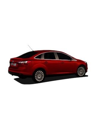 Ford Focus 3 Sedan Cam Çerçevesi Kromu 12 Parça P.çelik