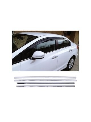 Honda Civic Krom Cam Çıtası 4 Kapı P.çelik 2012-2016 Arası