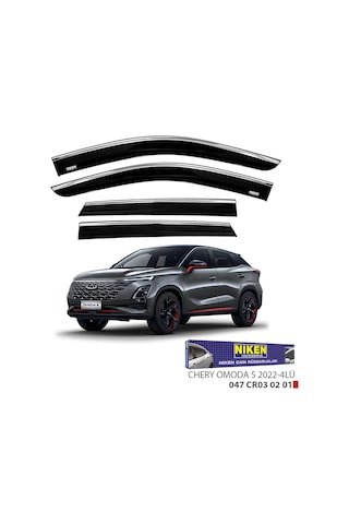 IMG-7492096923383663127.jpg Chery Omoda 5 Kromlu Cam Rüzgarlığı Niken 2022 Sonrası - Görsel 1