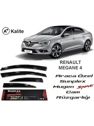 Renault Megane 4 Cam Rüzgarlığı Mugen Tip Sunplex 2016-