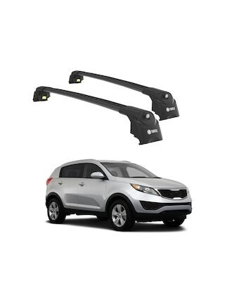 Turtle Kia Sportage Sl 2010-2015 Turtle Air2 Ara Atkı Siyah
