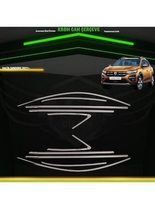 Dacia Sandero 2021+ Araca Özel Cam Çerçevesi Tamtur A+