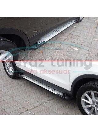 Nissan X-trail Yan Basamak Koruma 2014 Sonrası Lüx Tip Noktalı
