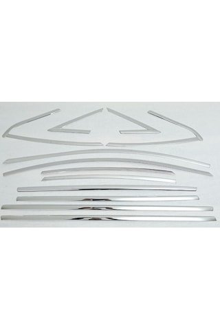IMG-7829199354977322407.jpg Ford - Focus Mk3-Mk3.5 Sedan Krom Cam Çerçevesi Tamtur - Görsel 1
