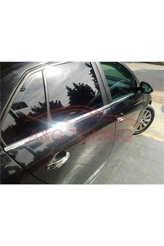 IMG-7954705817502875033.jpg Vw Jetta Krom Cam Çıtası Tk 2006-2011 4 Prç Paslanmaz Çelik N11.5604 - Görsel 1