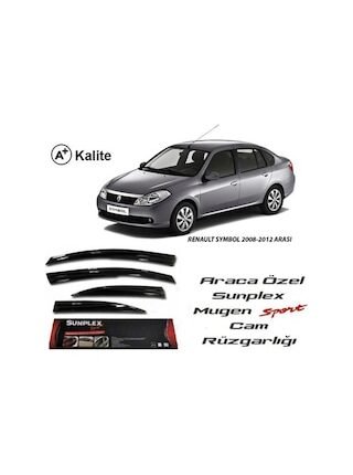 Renault Symbol Cam Rüzgarlığı Mugen Tip Sunplex 2008-2012