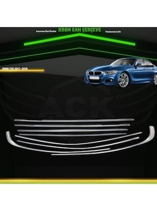 Bmw F30 2011-2018 Araca Özel Cam Çerçevesi Tamtur A+