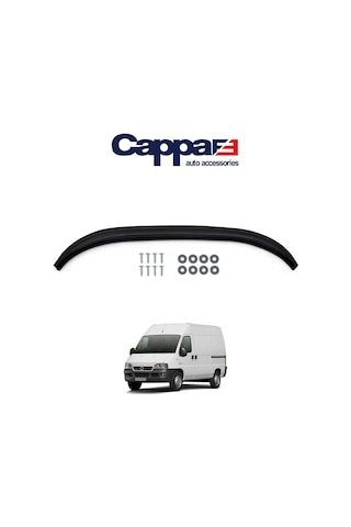 IMG-8118165016995975232.jpg Fiat Ducato Ön Tampon Lip Eki Karlık Akrilik (Abs) Piano Black 1994-2006 - Görsel 1