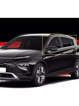 Hyundai Bayon Krom Cam Çerçevesi Tamtur 2021 Sonrası Uyumlu