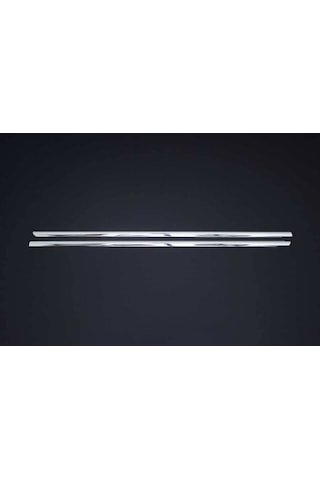 IMG-8341657345338675891.jpg Dacia Dokker Krom Cam Çıtası 2 Parça 2012 ve Sonrası - Görsel 1