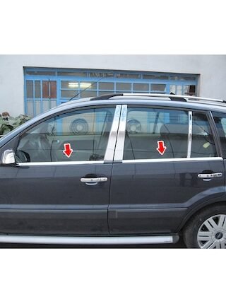 Ford Fusion Krom Cam Çıtası 2002 Üzeri 4 Prç