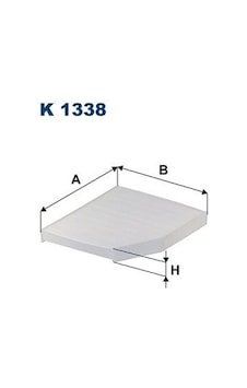 Fıltron K1338 Polen Filtresi Ford Tourneo Custom 12 2.2 Tdci 125hp 12 Bk2119g244aa-1839688