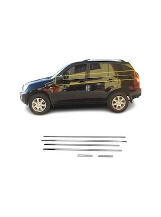 Chery Tiggo Krom Cam Çıtası 6 Parça 2007-2012 Arası P.Çelik