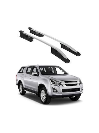 Isuzu D-max Rt85 2016-2019 Turtle Falcon Tavan Çıtası Gri