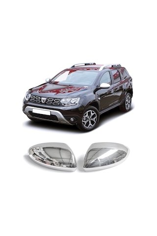 IMG-8629099859035039201.jpg Dacia Duster Krom Ayna Kapağı 2 Prç P.çelik 2018 Ve Sonrası - Görsel 1