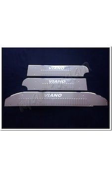 Mercedes Viano Krom Kapı Eşiği 2004-2014 3 Parça Paslanm