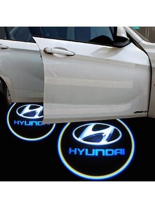 Hyundai Elantra Kapı Altı Hayalet Logo Lazer Led