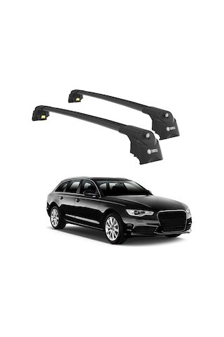 IMG-8846354865096123196.jpg Audi A6 Avant C7 2011-2018 Turtle Air2 Ara Atkı Siyah - Görsel 1