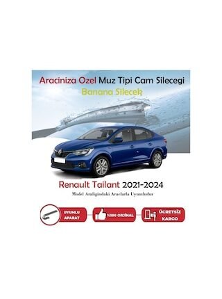 Renault Tailant Muz Silecek Takımı 2021-2024