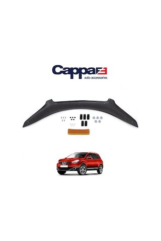 IMG-8975595194890575187.jpg Nissan Qashqai Ön Kaput Koruyucu Rüzgarlık 4Mm 2010-2013 - Görsel 1