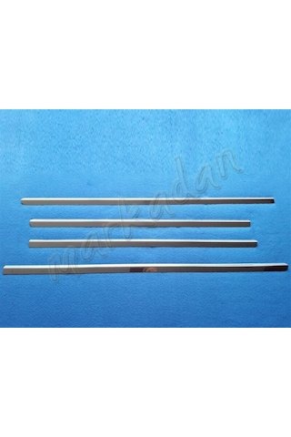 IMG-95279394105675189.jpg Mercedes E W211 Krom Cam Çıtası 2002-2009 4 Parça Paslanmaz Çelik - Görsel 1