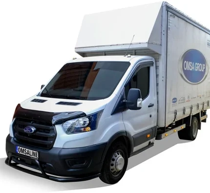 OMSA Ford Transit Ön Alt Koruma Sensörsüz Çap:60-42 Siyah 2019 ve Sonrası